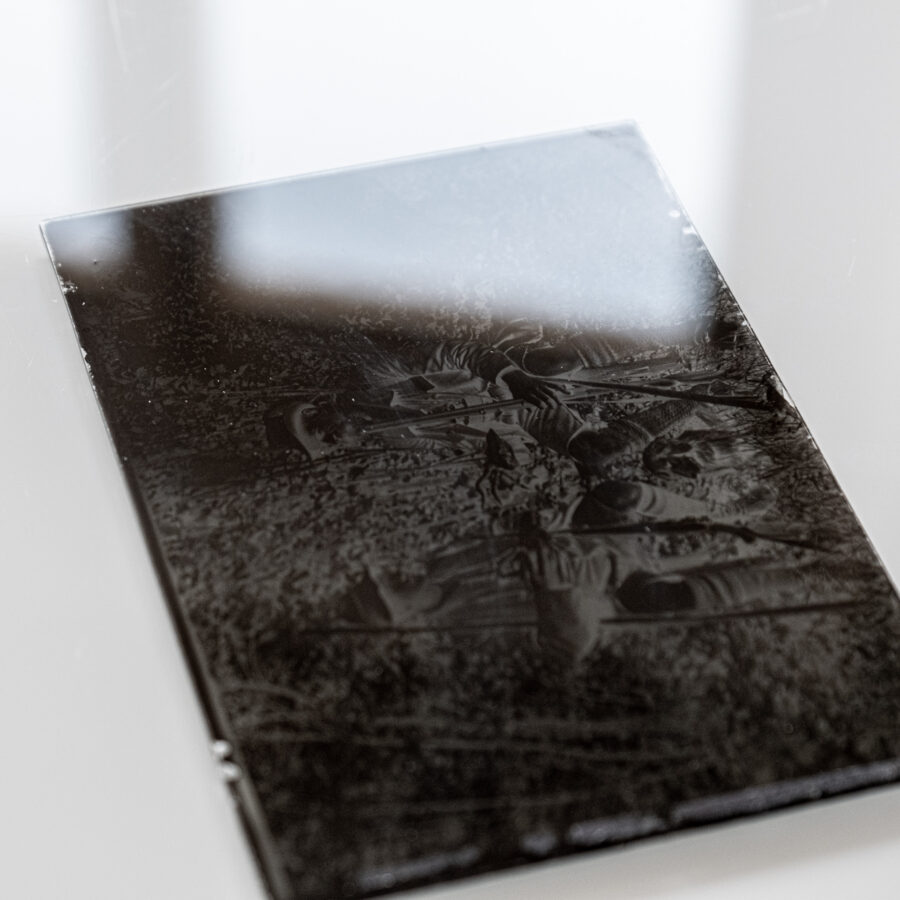 Glasplatten digitalisieren: Fotoplatte: Glasseite. Fotoplatte: Glasseite.